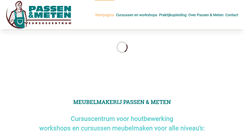 Desktop Screenshot of passen-en-meten.nl